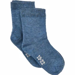 Best Minymo Børne Strømper - Blue Melange