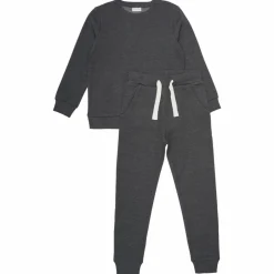 Sale Minymo Børne Sweatsæt - Dark Gray Melange