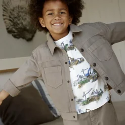 Outlet Minymo Drenge Jeans - Timber Wolf