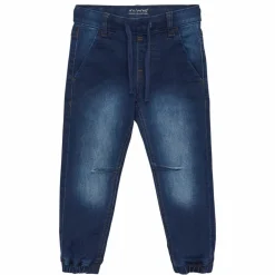 Outlet Minymo Drenge Jeans i økologisk bomuld - Dark Blue Denim