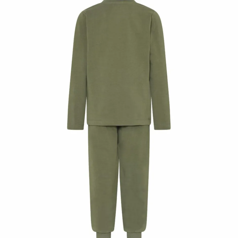 Best Minymo Drenge Nattøjssæt i økologisk bomuld - Olivine