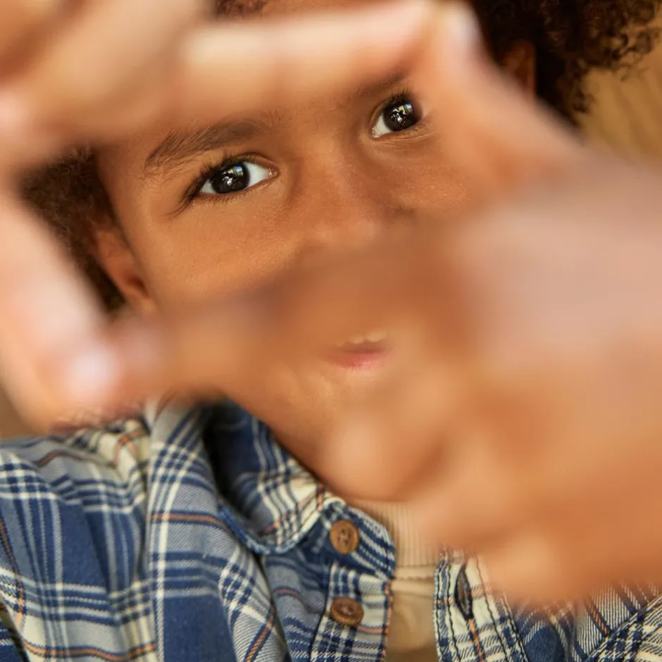 Hot Minymo Drenge Skjorte - China Blue