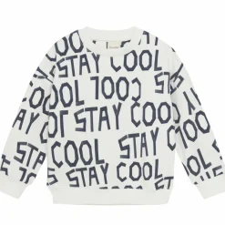 Best Minymo Drenge Sweatshirt - Marshmallow White