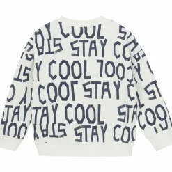 Best Minymo Drenge Sweatshirt - Marshmallow White