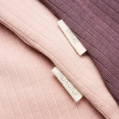 Outlet Minymo Pige Elefanthue i økologisk bomuld - Misty Rose