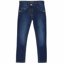 Minymo Pige Jeans i økologisk bomuld - Dark Blue Denim