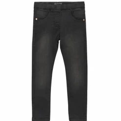 Clearance Minymo Pige Jeggings i økologisk bomuld - Grey Black