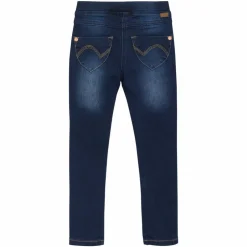 Clearance Minymo Pige Jeggings i økologisk bomuld - Dark Blue Denim