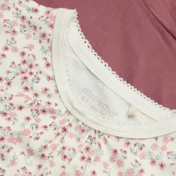 Best Minymo Pige Nattøjssæt i bambus - Rose Tan