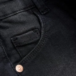 New Minymo Pige Shorts i økologisk bomuld - Grey Black