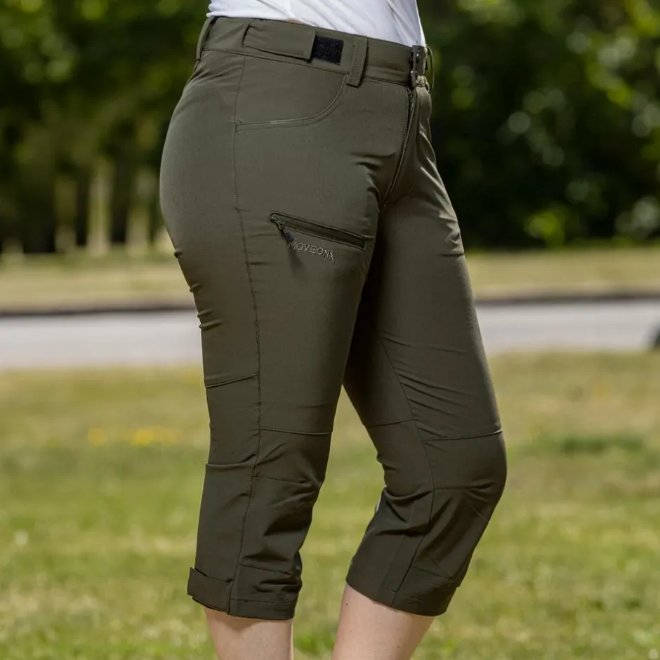 Best Move On FÆRVIK Dame Capri - Mørk Oliven