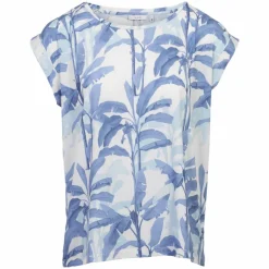 Outlet M.X.O Dame Kortærmet bluse - 57 Blue