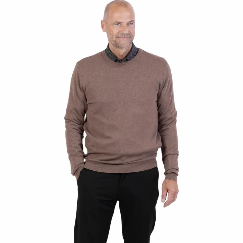 Best Nero Caravaggio Herre Striktrøje - Camel