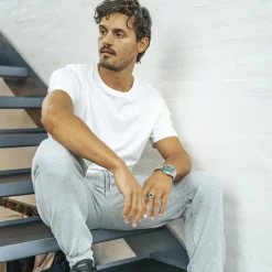 Best Nero Kiko Herre T-shirt - Bright White