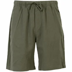 Hot Nero Marco Herre Shorts i hørmix - Army