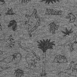 Best N.O.H.R. Uno Drenge Tights - Grey Melange AOP Boy