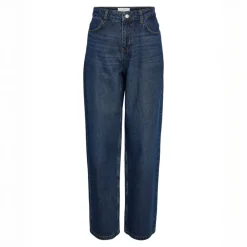New Noisy May Alexa Dame Jeans - Dark Blue Denim