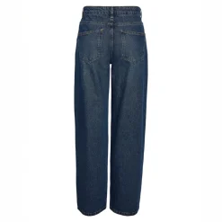 New Noisy May Alexa Dame Jeans - Dark Blue Denim