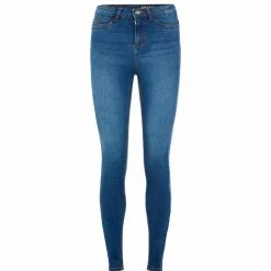 Sale Noisy May Callie Dame Jeans - Medium Blue Denim