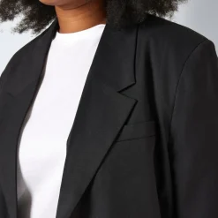 Discount Noisy May Curve Milla Dame Blazer Plus Size - Black