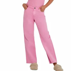 Clearance Noisy May Dame Jeans - Fuchsia Pink