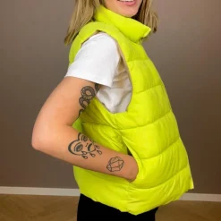 Hot Noisy May Dame Vest - Wild Lime