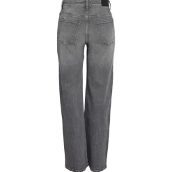 New Noisy May NMYOLANDA Dame Jeans - Dark Grey Denim