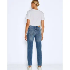 Best Noisy May Noise May Moni HW Dame Jeans - Dark Blue Denim