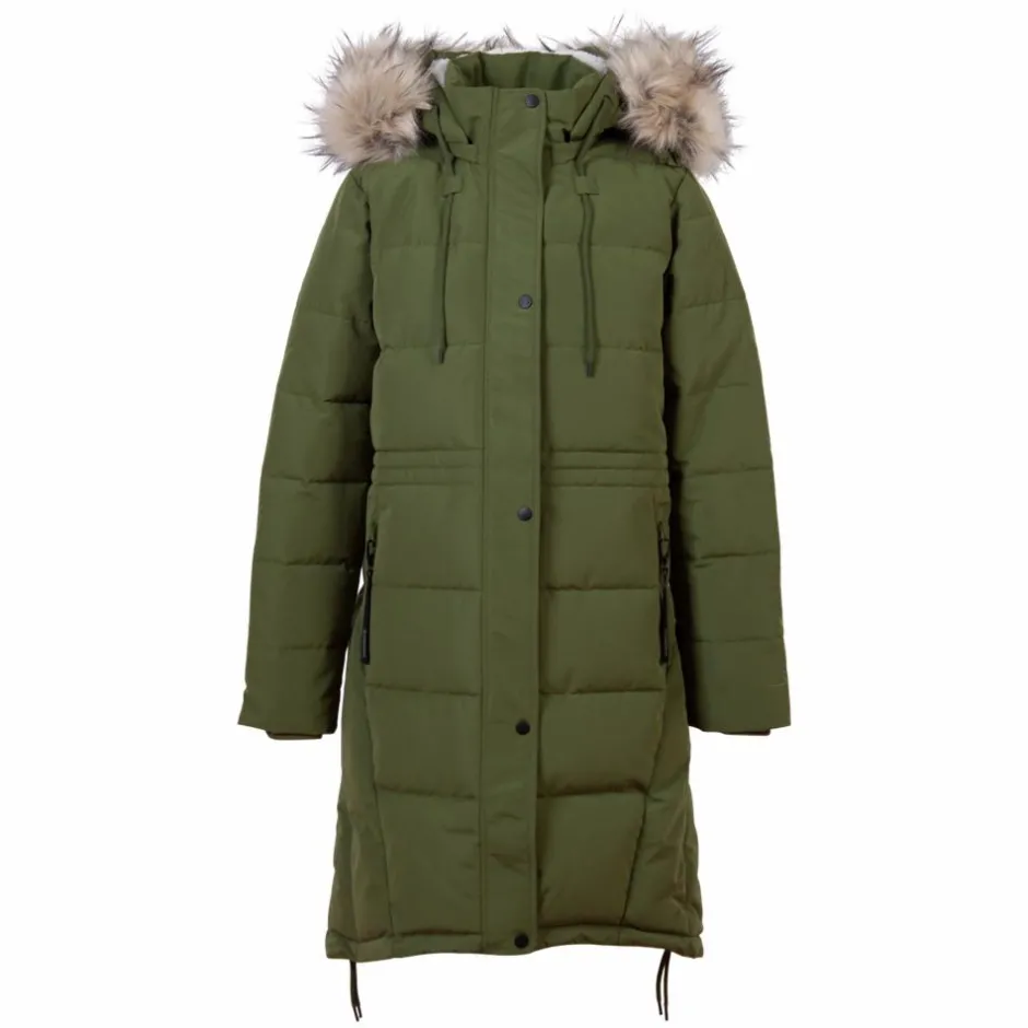 Discount Kopenhaken Nordic Project 18 Artemis Dame Vinterjakke m. BIONIC-FINISH® ECO coating - Sea green