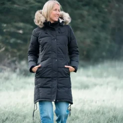 Best Nordic Project 18 Artemis Dame Vinterjakke m. BIONIC-FINISH® ECO coating - METEORITE