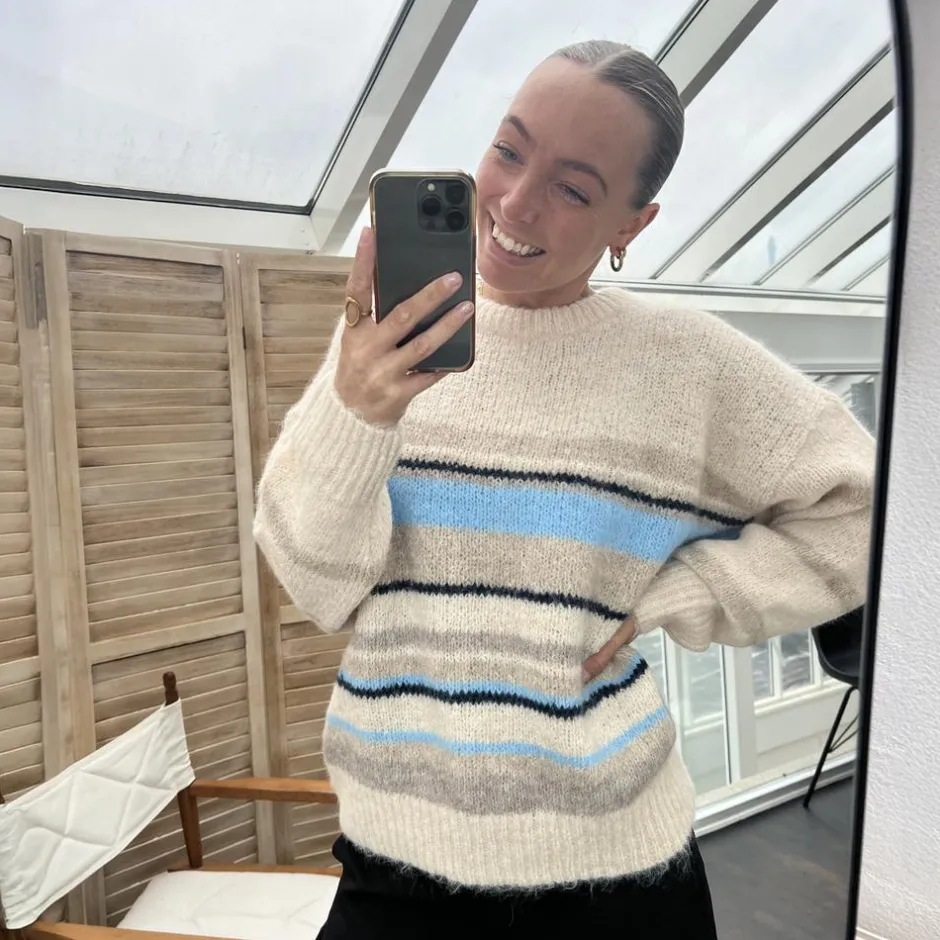 Clearance Nordic Project 18 Lilula Dame Striktrøje - Birch