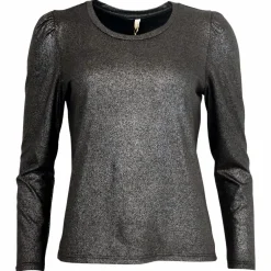 Best Ofelia Carla Dame Bluse - Black Combi