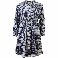 Best Ofelia Dame Kjole - Blue Combi