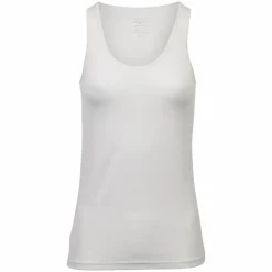 Best Panos Emporio Dame Tanktop i merinouldmix - Offwhite