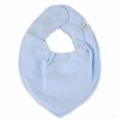 Online Pippi Baby Savlesmæk i økologisk bomuld - Light Dusty Blue