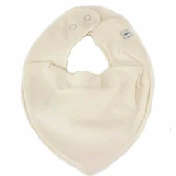 Clearance Pippi Baby Savlesmæk i økologisk bomuld - Offwhite