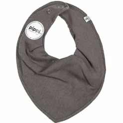 Hot Pippi Baby Savlesmæk i økologisk bomuld - Grey