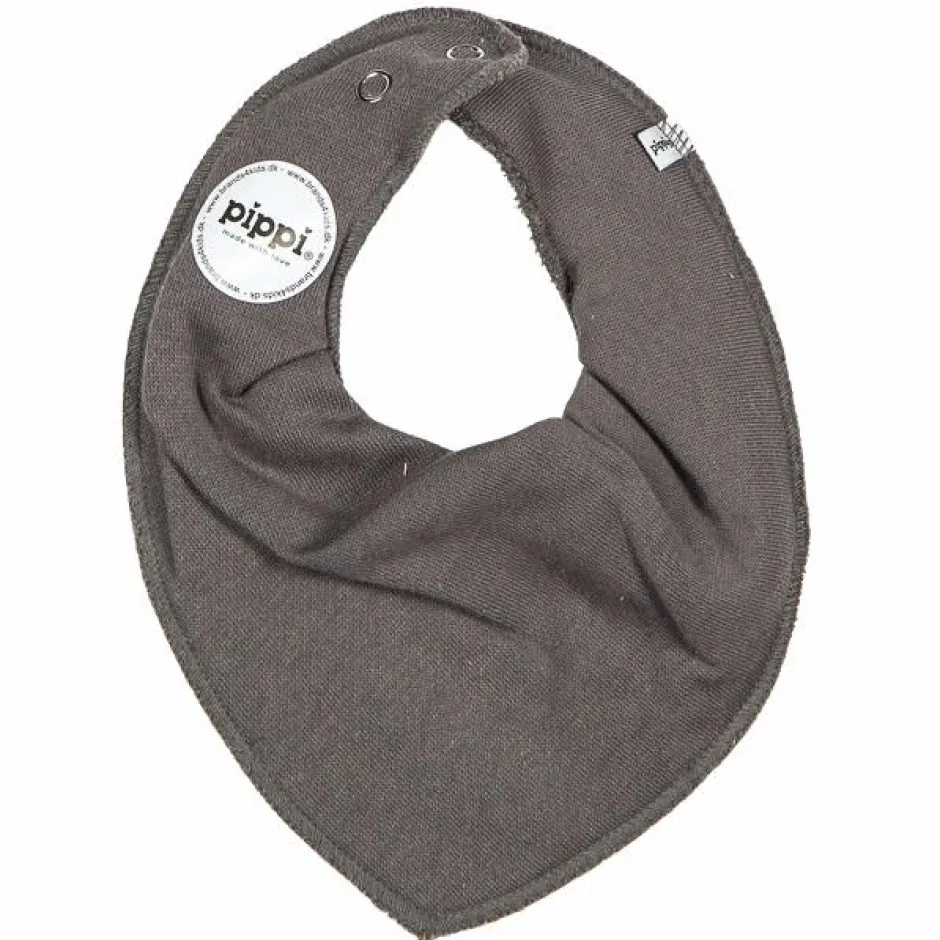 Hot Pippi Baby Savlesmæk i økologisk bomuld - Grey