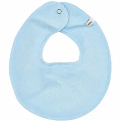 Clearance Pippi Baby Savlesmæk i økologisk bomuld - Light Dusty Blue