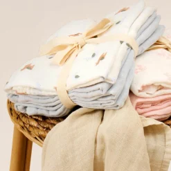 Best Pippi Baby Stofble i økologisk bomuld - Metal Mint