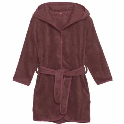 Hot Pippi Børne Morgenkåbe i økologisk bomuld - Rose Brown