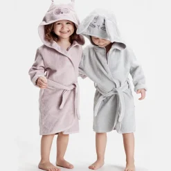 Best Pippi Børne Morgenkåbe i økologisk bomuld - Harbor Mist