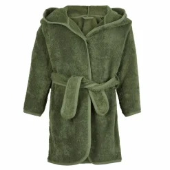 Best Pippi Børne Morgenkåbe i økologisk bomuld - Deep Lichen Green