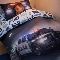 Hot NN Police Børne Sengetøj - Politi