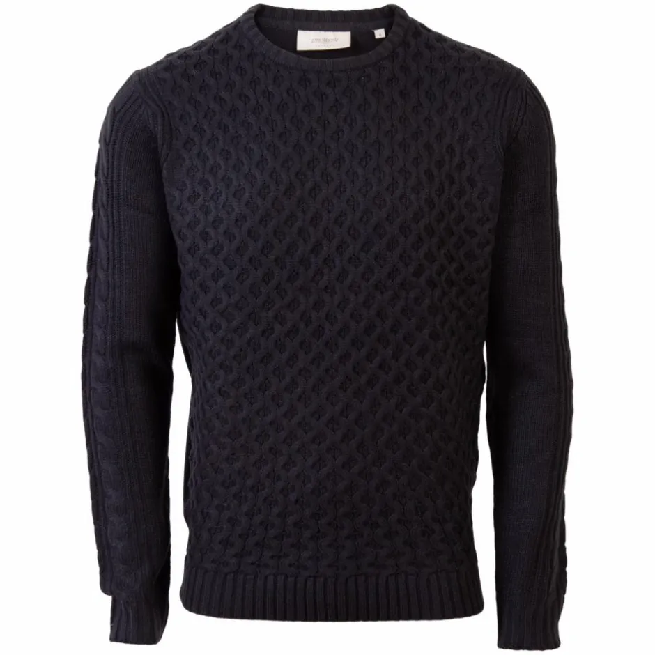 Sale Pre End Austin O Herre Striktrøje - Ultra Dark Navy