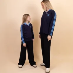 Outlet Queenz Betty Pige Bukser - Black