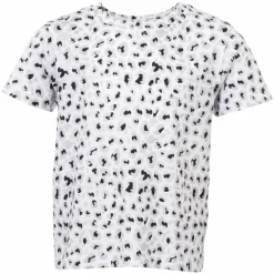 Best Queenz Doka Pige T-shirt m. glimmer - P2 AOP Leo Grey