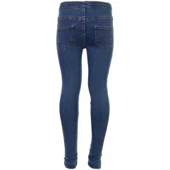 Queenz Grace Pige Jeans - M. Light Blue Denim