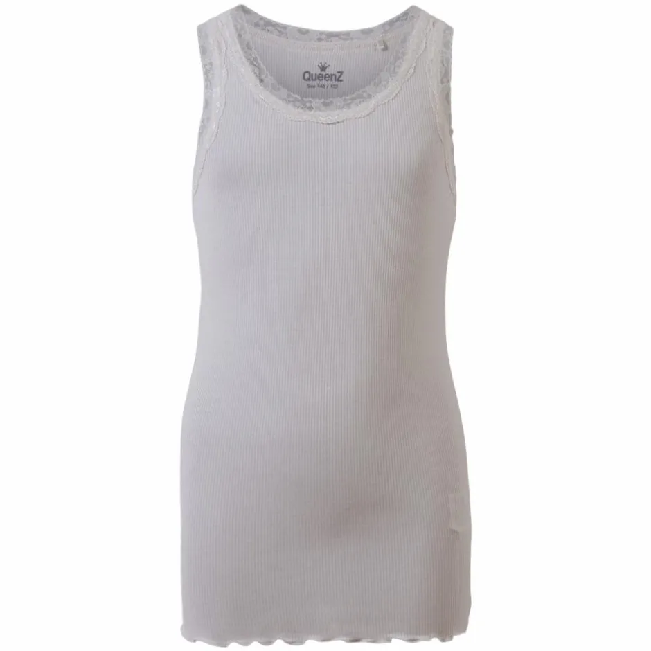 Sale Queenz Rosekina Pige Top - Gardenia