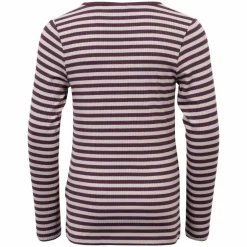 Queenz Rosita Pige Langærmet t-shirt - Crushed Violets